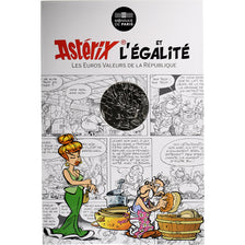 France, 10 Euro, Astérix Égalité (La zizanie), 2015, Monnaie de Paris, FDC