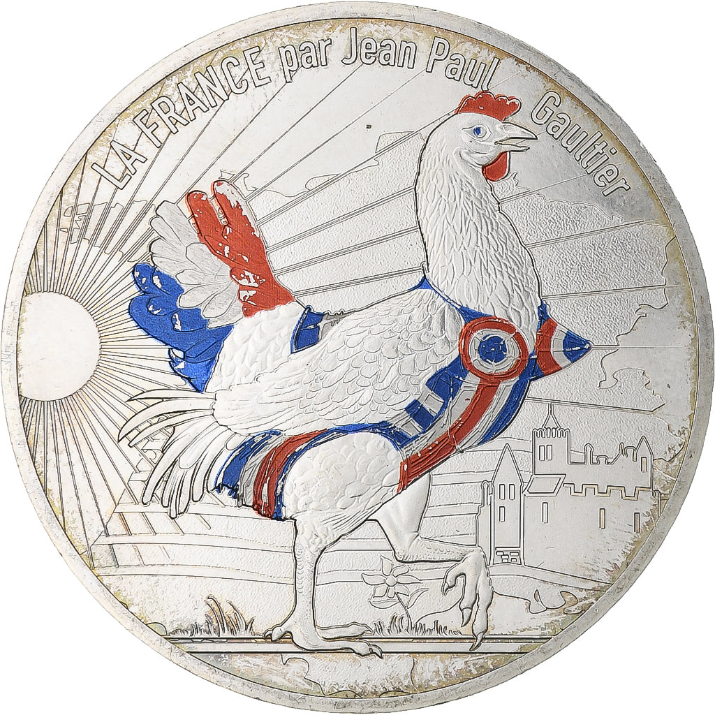 France, 50 Euro, Jean-Paul Gaultier - Coq Marinière, 2017, Monnaie de Paris