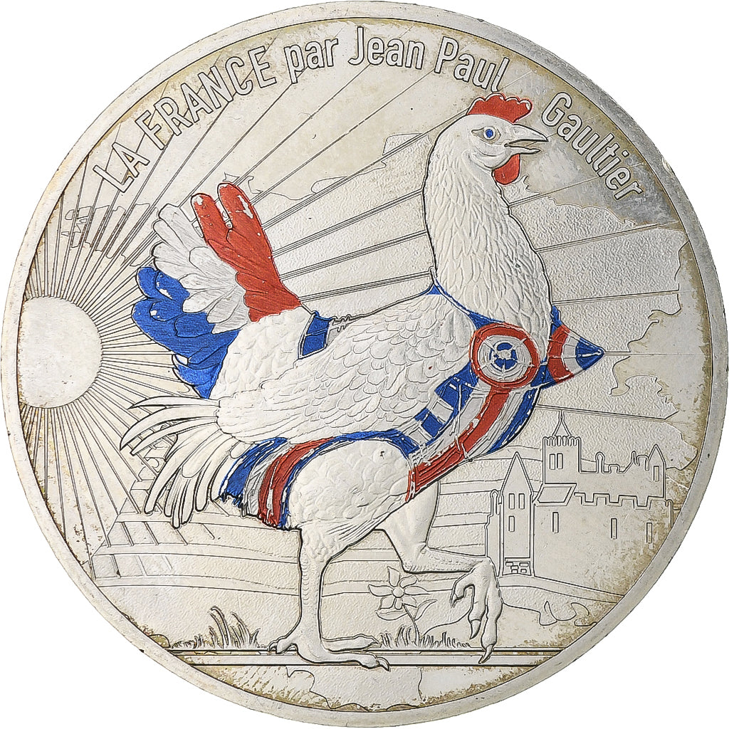 Frankrijk, 50 Euro, Jean-Paul Gaultier - Coq Marinière, 2017, Monnaie de Paris