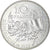 Munten, Frankrijk, Victor Hugo, 10 Francs, 1985, Paris, BU, UNC-, Zilver