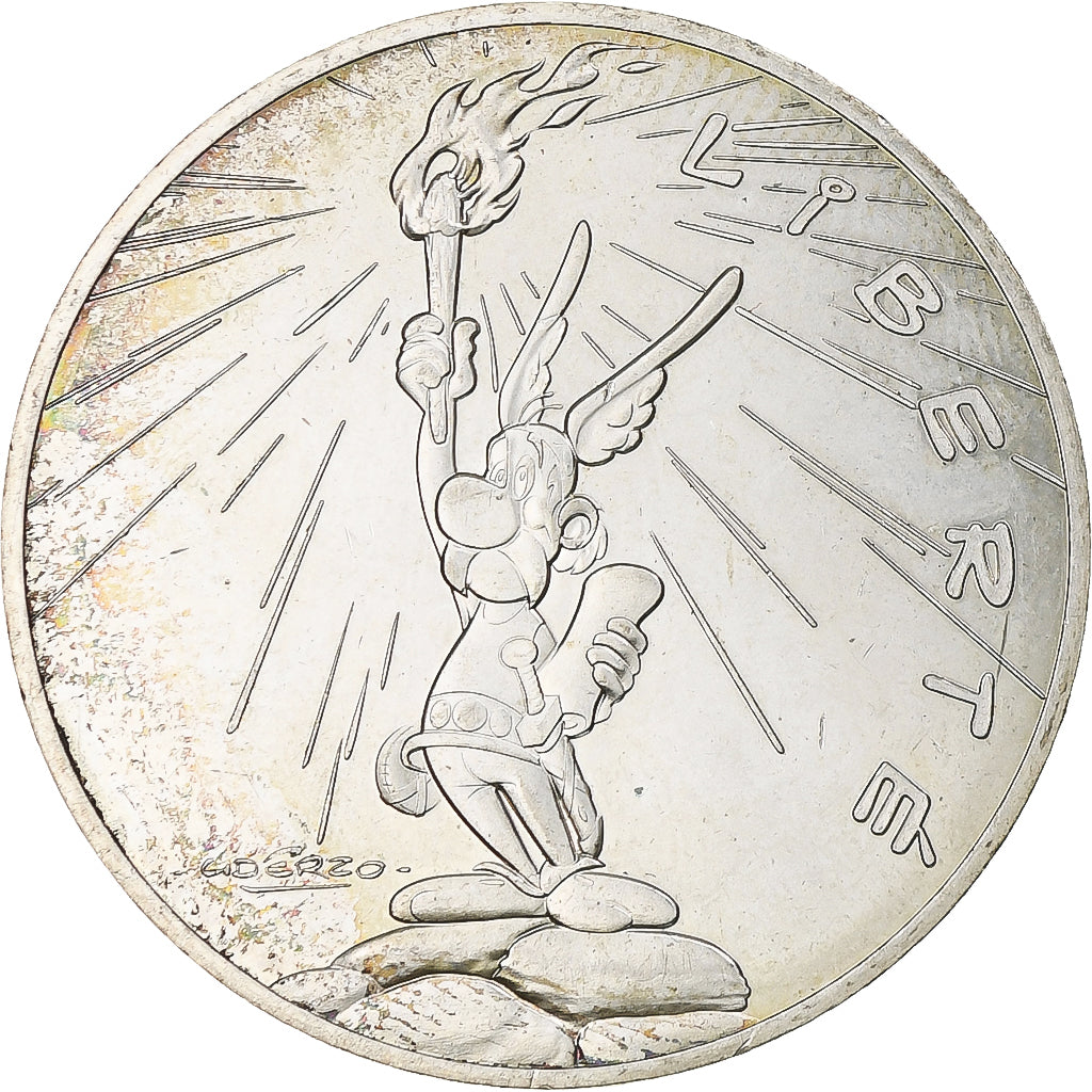 France, 10 Euro, Asterix Liberté (La grande traversée), 2015, Paris, MS(64)