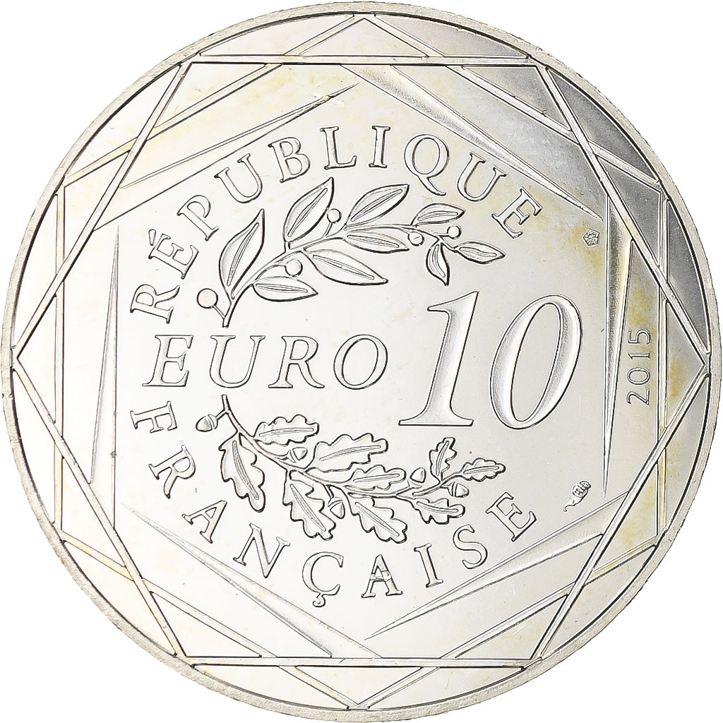 Francja, 10 Euro, Astérix Égalité (Cadeau de César), 2015, Paris, MS(64)