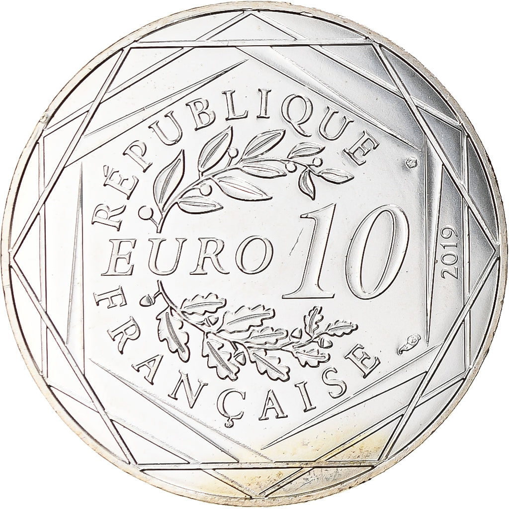 France, 10 Euro, Pièce d'Histoire - Louis XIV, 2019, Paris, MS(64), Silver