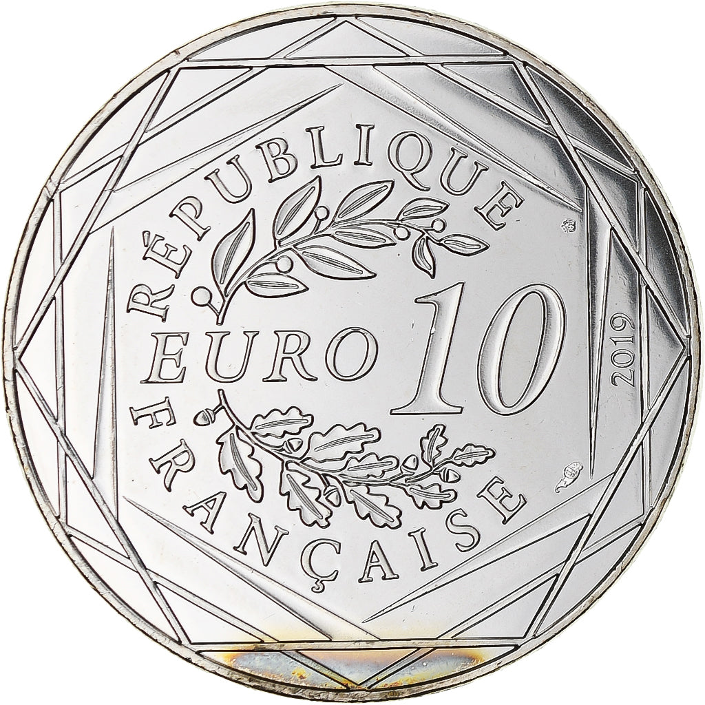 Frankreich, 10 Euro, Pièce d'Histoire - Charles de Gaulle, 2019, Paris, UNZ+