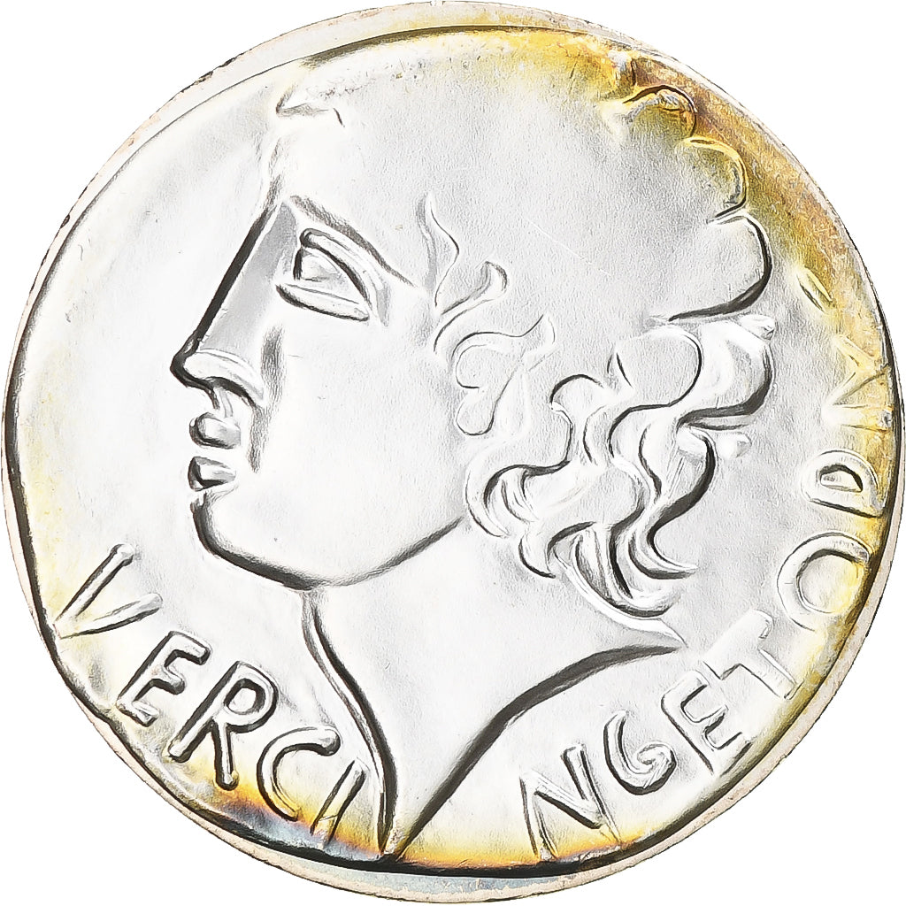 Frankrijk, 10 Euro, Pièce d'Histoire - Vercingétorix, 2019, Paris, UNC, Zilver