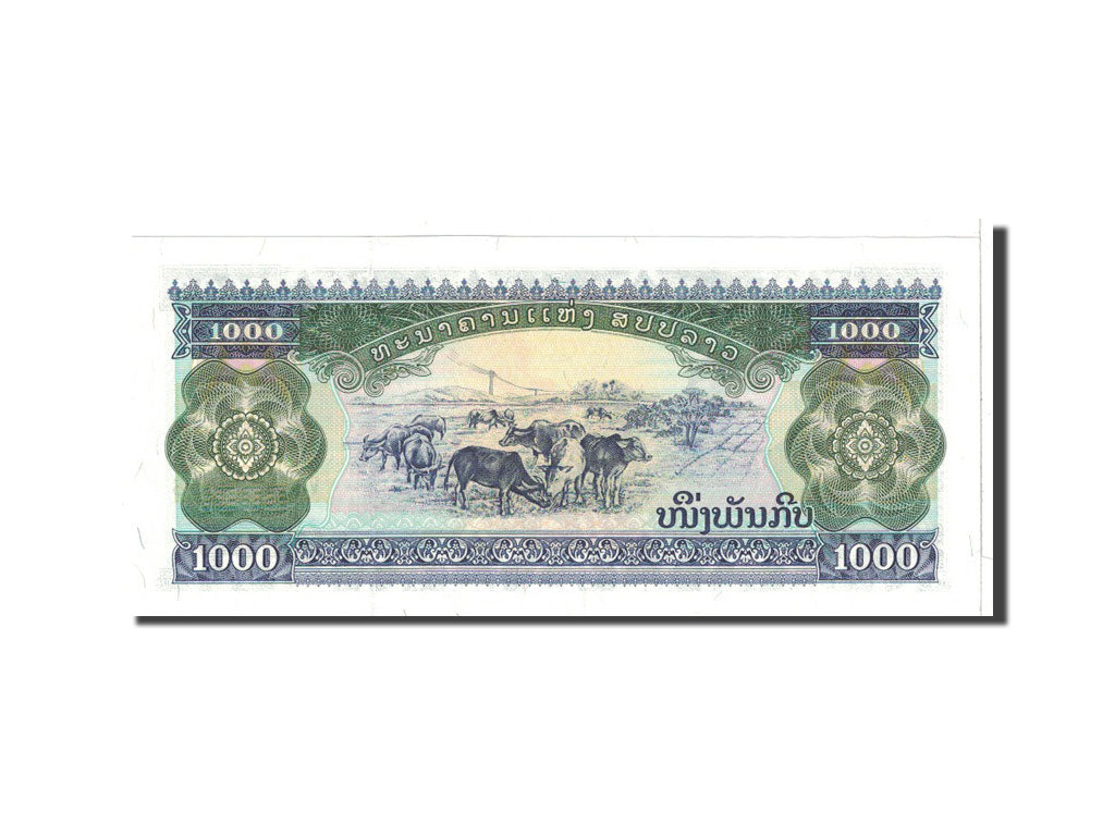Banknote, Lao, 1000 Kip, 1998, Undated, KM:32Aa, UNC(65-70)