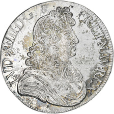 Francia, Louis XIV, Écu à la cravate, 1683, Rennes, Argento, SPL-, Gadoury:210