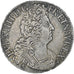 Frankrijk, Louis XIV, Ecu aux 8 L 2e type, 1705, Rennes, Flan neuf, Zilver, ZF+