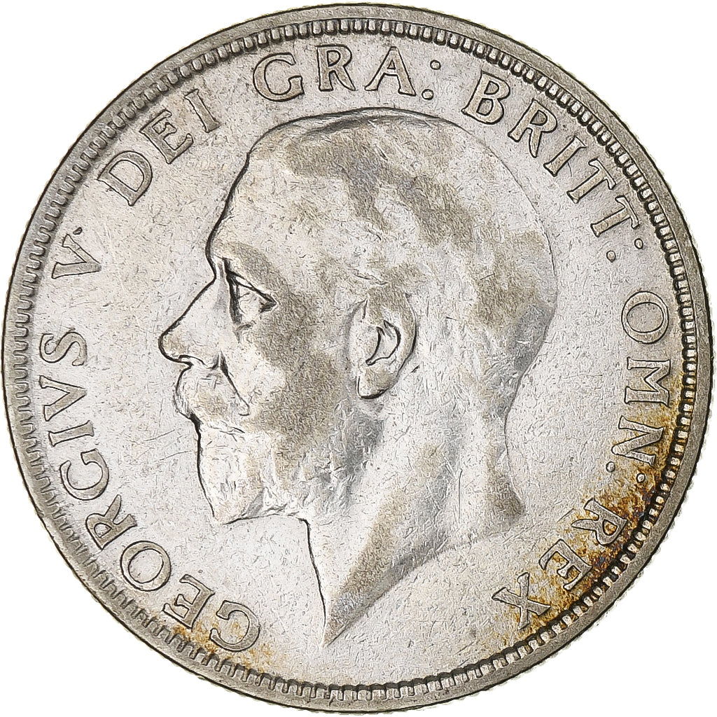Grã-Bretanha, George V, Florin, Two Shillings, 1929, British Royal Mint