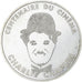 França, Charlie Chaplin, 100 Francs, 1995, Paris, BE, MS(60-62), Prata
