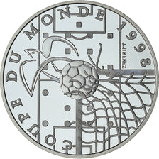 France, Coupe du Monde 1998, 10 Francs, 1996, Paris, MS(65-70), Silver