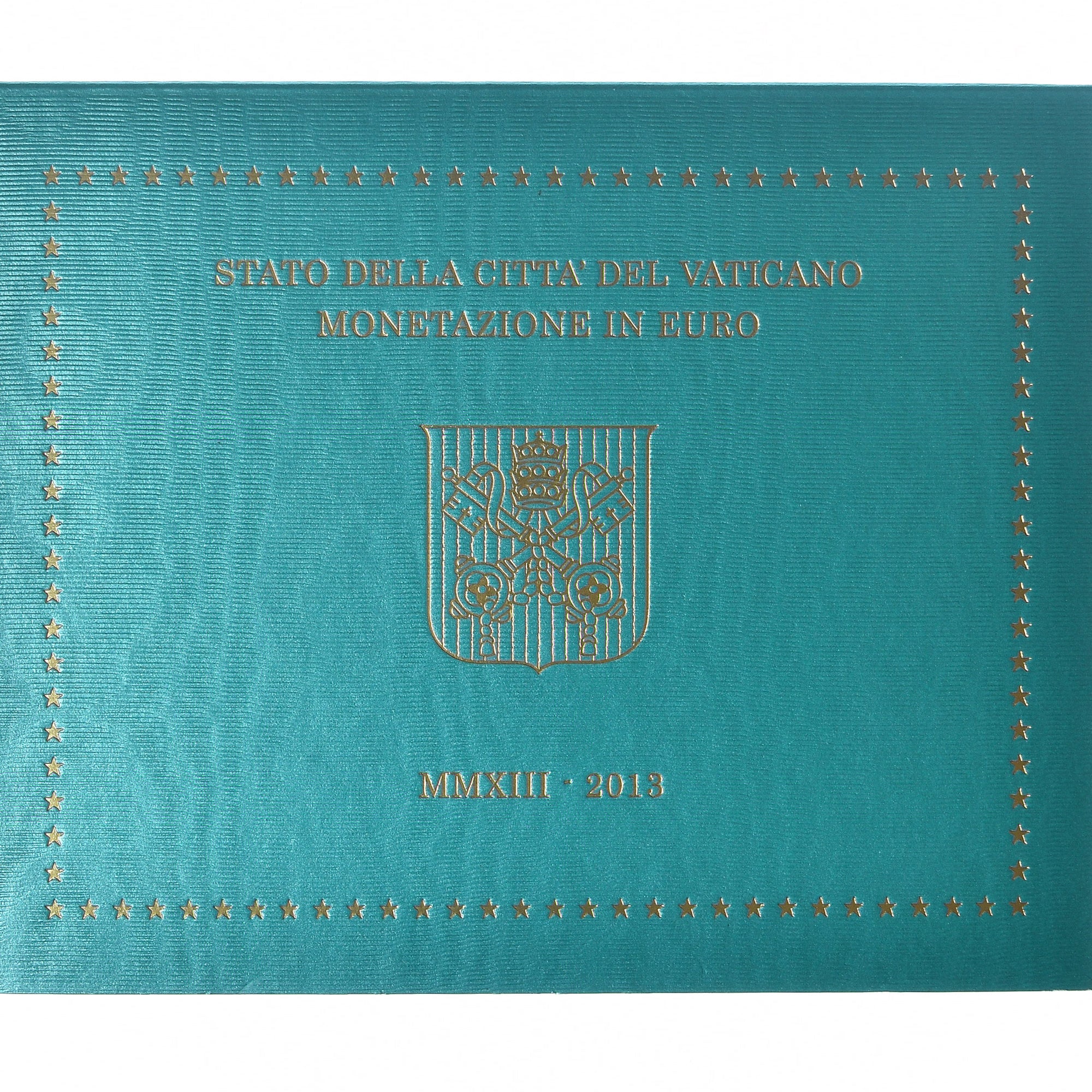 PAŃSTWO WATYKAŃSKIE, Pope Benedict XVI, Set 1 ct. - 2 Euro, BU, 2013, Rome