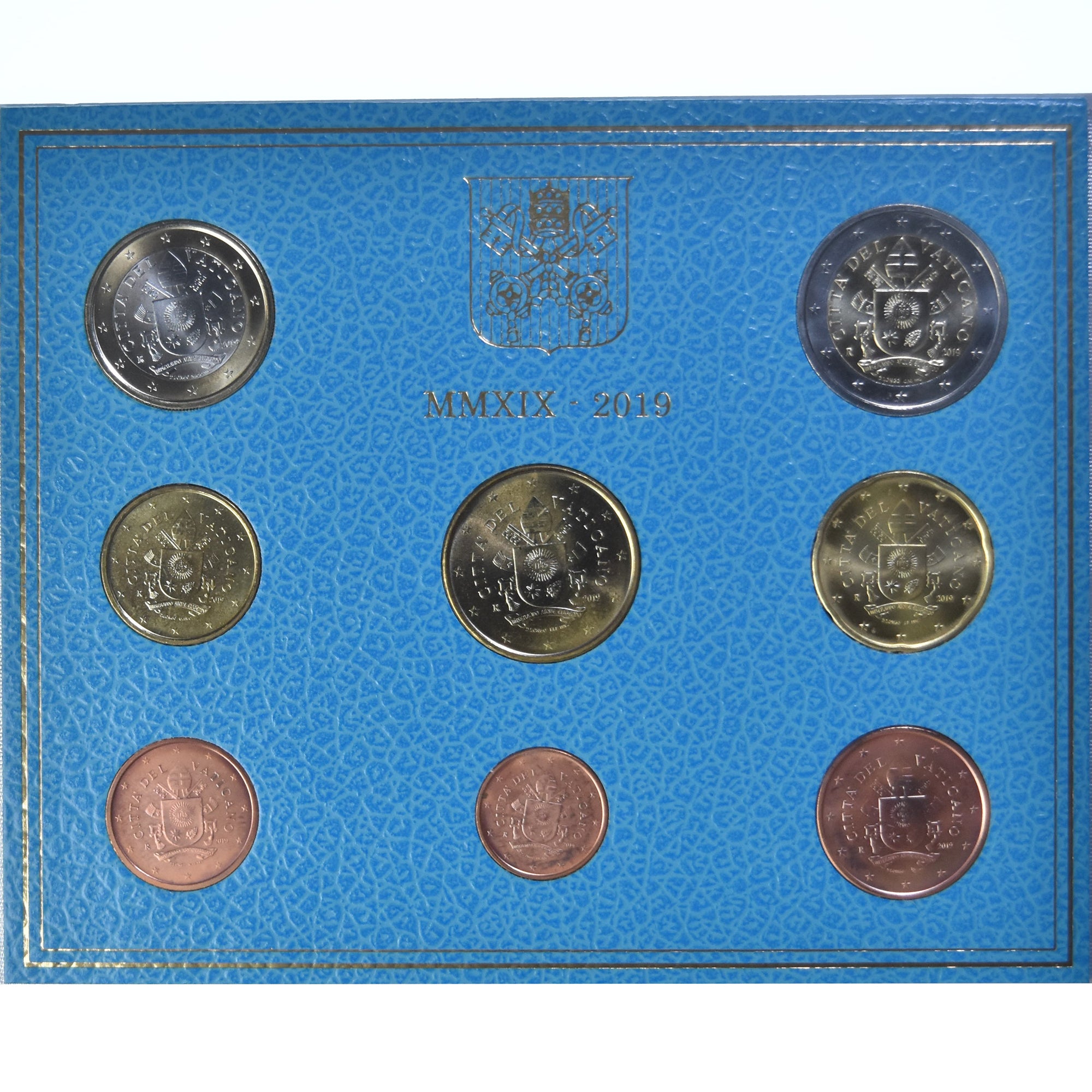 Vatikanstadt, Pope Francis I, Set 1 ct. - 2 Euro, 2019, Rome, STGL