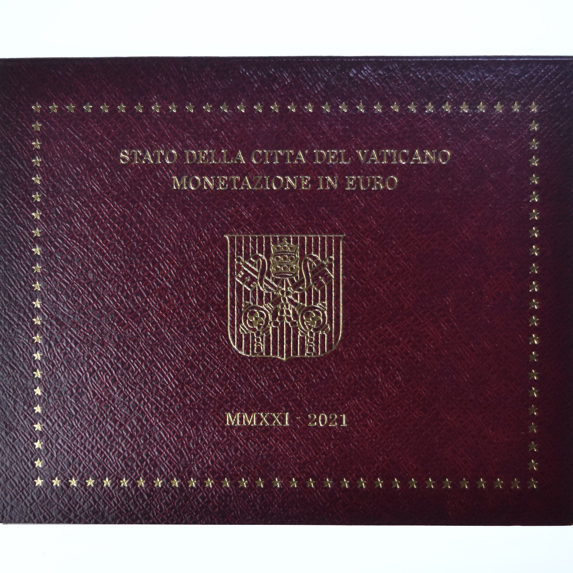 PAŃSTWO WATYKAŃSKIE, Francis I, Set 1 ct. - 2 Euro, 2021, Rome, ND, MS(65-70)