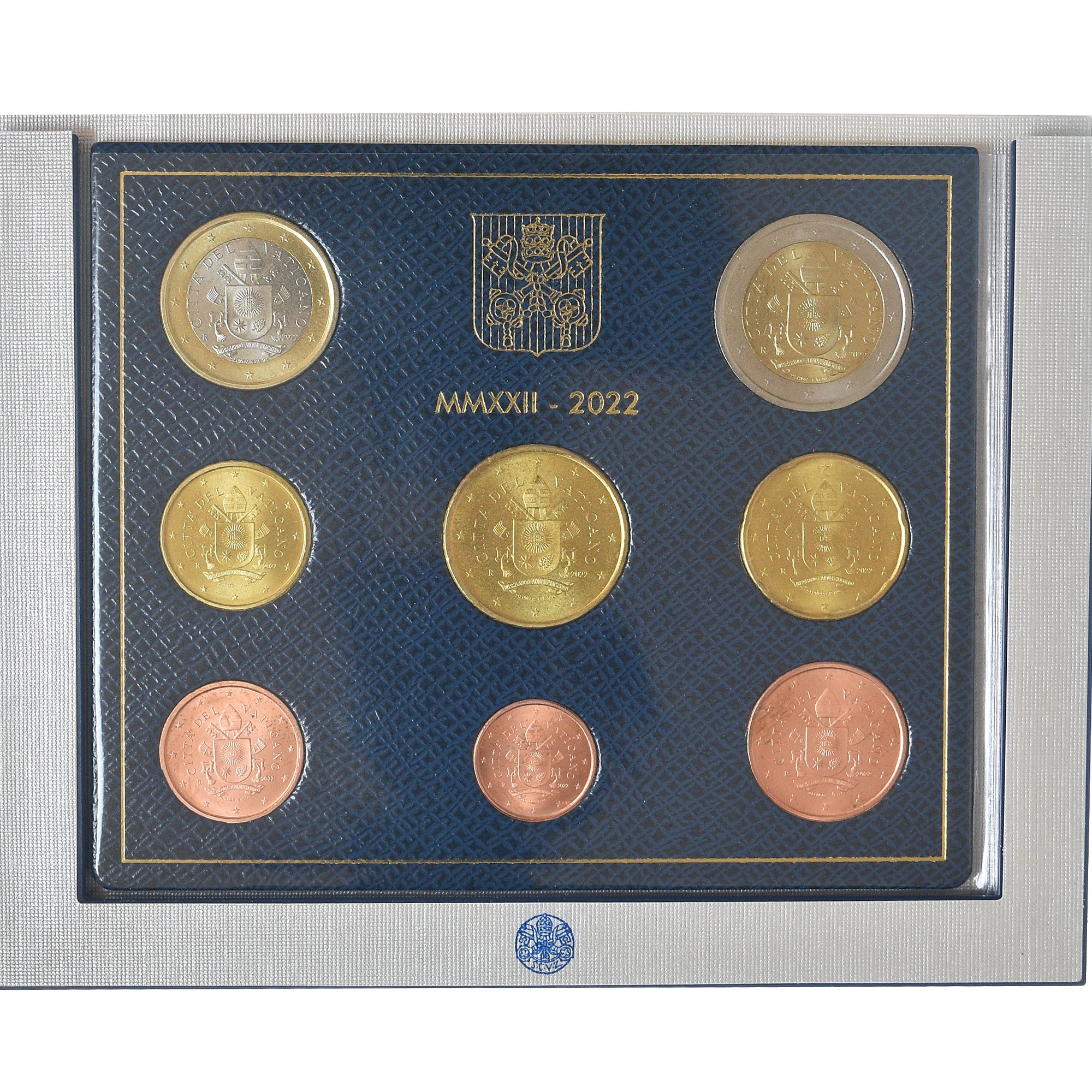 Vatican, Francis I, Set 1 ct. - 2 Euro, 2022, Rome, MS(65-70)