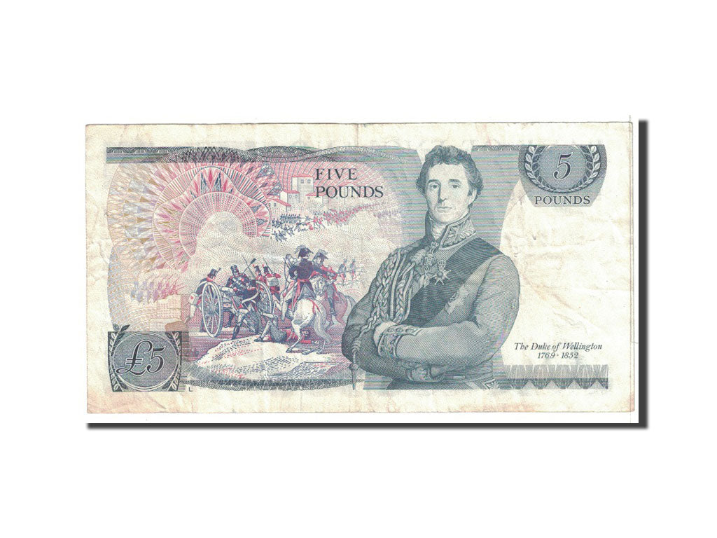 Banknote, Great Britain, 5 Pounds, 1971, Undated, KM:378a, EF(40-45)
