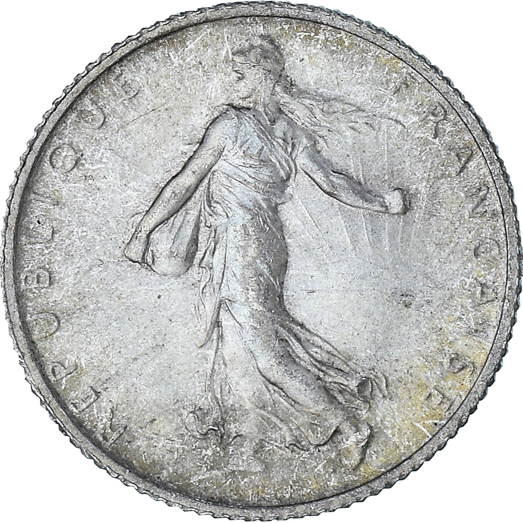 France, Semeuse, 1 Franc, 1913, Paris, SUP, Argent, Gadoury:467, KM:844.1
