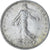 França, Semeuse, 1 Franc, 1913, Paris, AU(55-58), Prata, KM:844.1, Gadoury:467