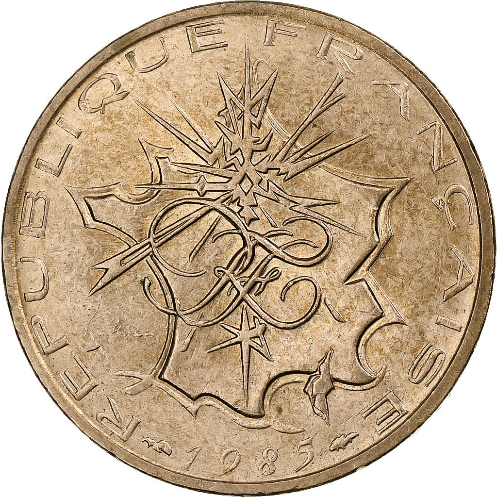 Frankreich, Mathieu, 10 Francs, 1985, Paris, Tranche B, UNZ+