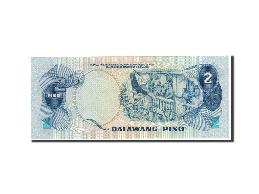 Banconote, Filippine, 2 Piso, 1974, KM:159a, Undated, FDS