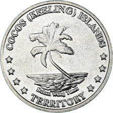 Moeda, COCOS (KEELING) ISLANDS, 10 Cents, 2004, MS(63), Cobre-níquel