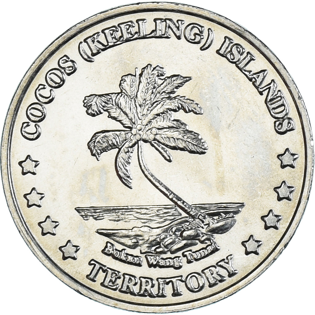 Münze, COCOS (KEELING) ISLANDS, 5 Cents, 2004, Roger Williams , UNZ