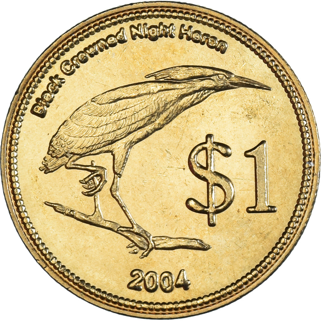 Coin, COCOS (KEELING) ISLANDS, Dollar, 2004, MS(63), laiton, KM:15