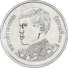 Munten, Thailand, Baht, 2018-2021, Rama X 1st portrait, UNC-, Nickel plated