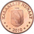 Moneda, Groenlandia, 25 Öre, 2010, Lièvre arctique., SC, Cuivre