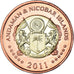 Coin, India, 20 Rupees, 2011, îles Andaman et Nicobar., MS(63), Bi-Metallic