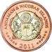 Coin, India, 20 Rupees, 2011, îles Andaman et Nicobar., MS(63), Bi-Metallic