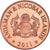Moneta, India, 50 Paise, 2011, îles Andaman et Nicobar., MS(63), Cuivre