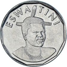 Coin, Swaziland, 50 Cents, 2018, ESWATINI, MS(63), Stainless Steel