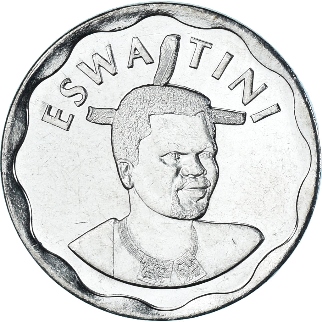 Coin, Swaziland, 20 Cents, 2018, ESWATINI, MS(63), Acier inoxydable