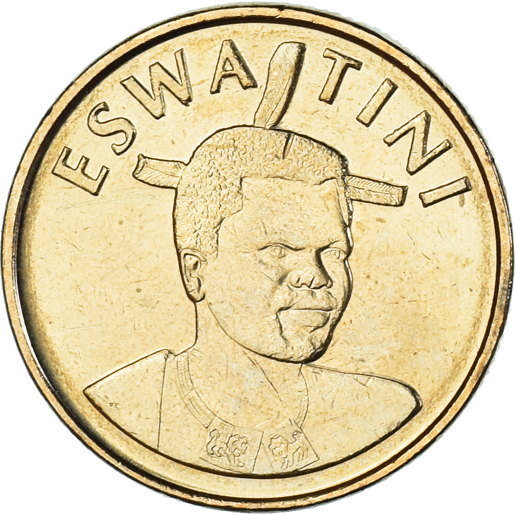 Moneda, Suazilandia, Lilangeni, 2018, ESWATINI., SC, Aluminio - bronce