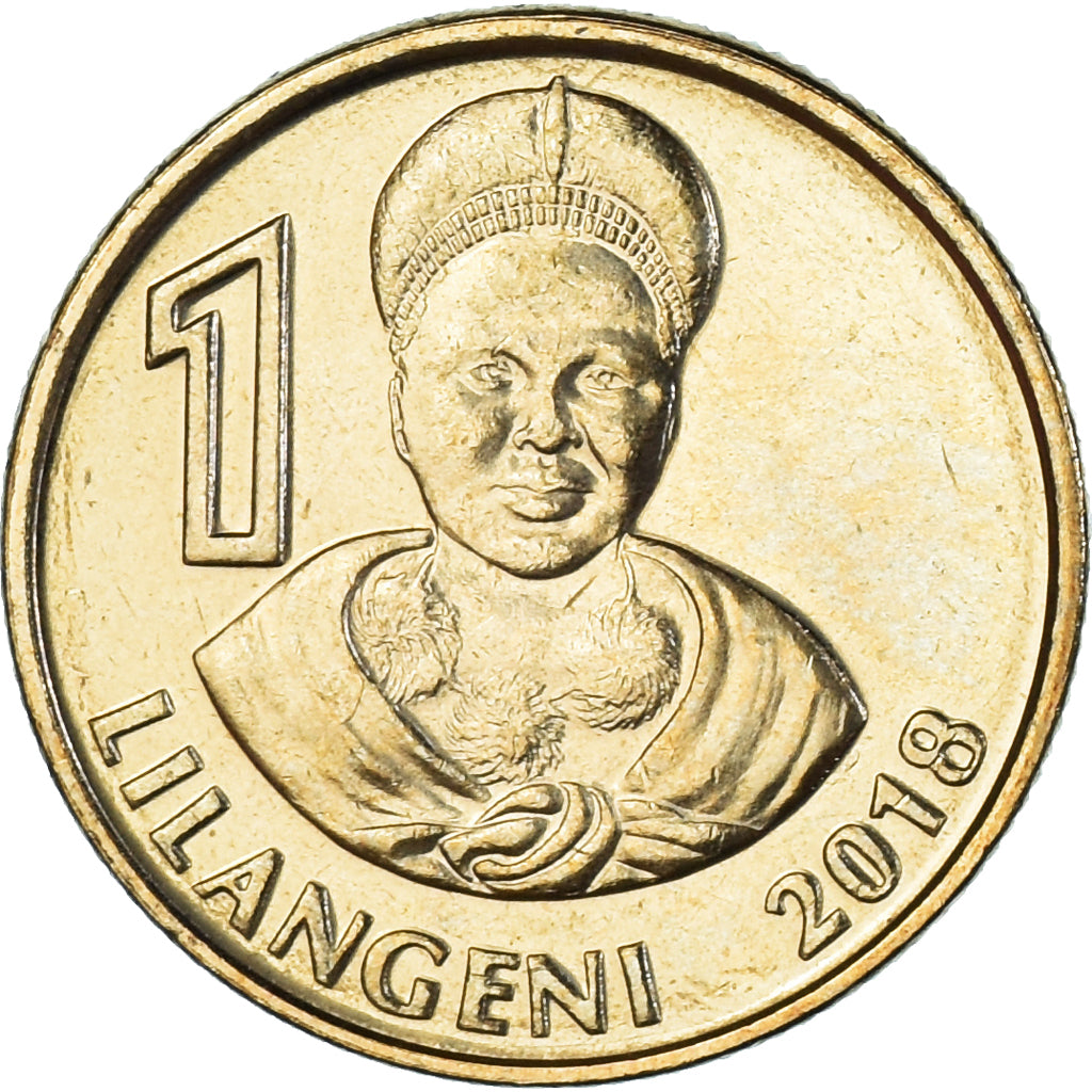Coin, Swaziland, Lilangeni, 2018, ESWATINI., MS(63), Aluminum-Bronze