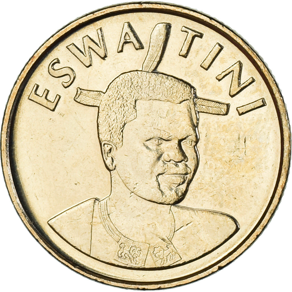Moneta, Swaziland, Lilangeni, 2018, ESWATINI., SPL, Alluminio-bronzo