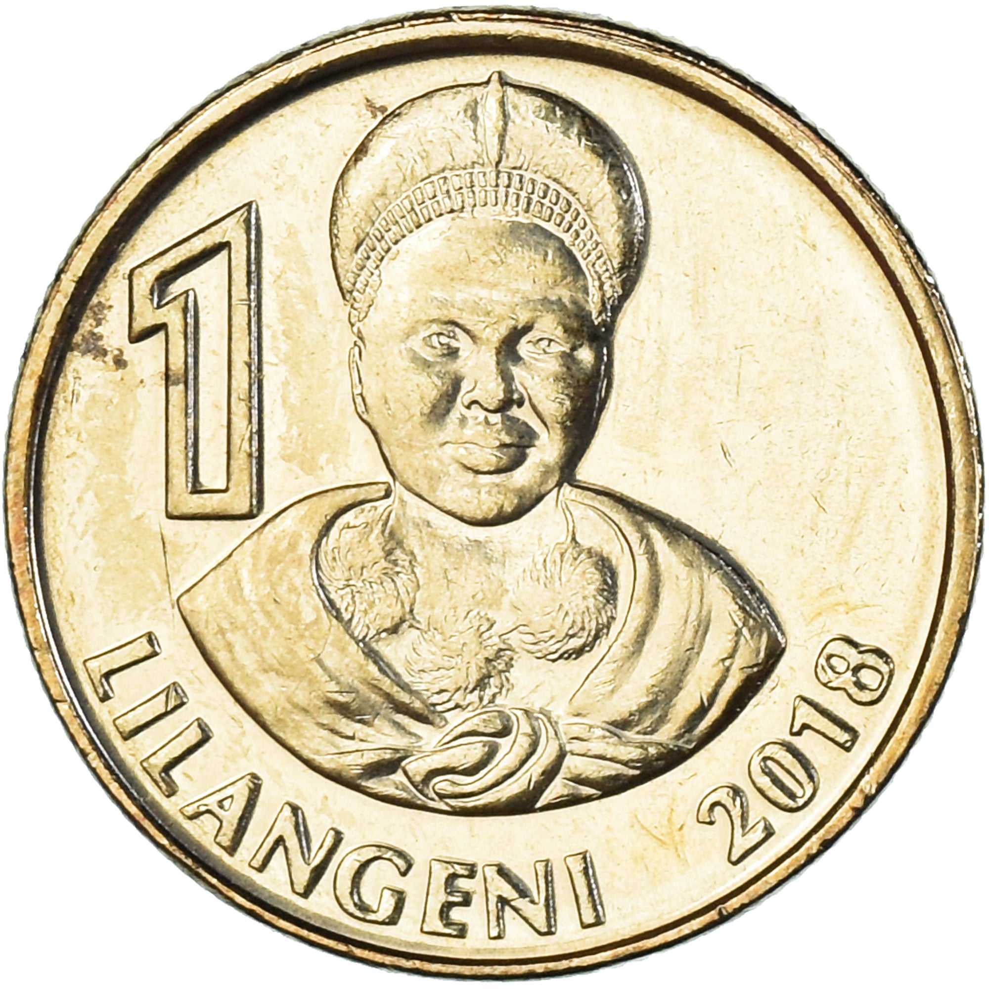 Moneta, Swaziland, Lilangeni, 2018, ESWATINI., SPL, Alluminio-bronzo