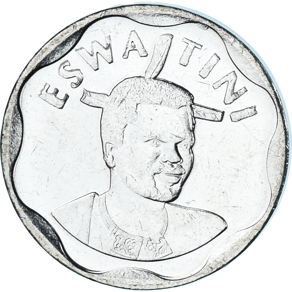 Coin, Swaziland, 10 Cents, 2018, ESWATINI, MS(63), Acier plaqué nickel