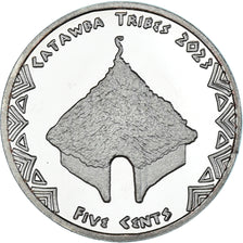 Coin, United States, 5 Cents, 2023, Catawba tribes.BE, MS(63), Cupronickel