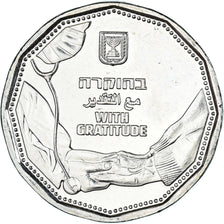 Monnaie, Israël, 5 New Shekels, 2021, With Gratitude, SPL, Du cupronickel