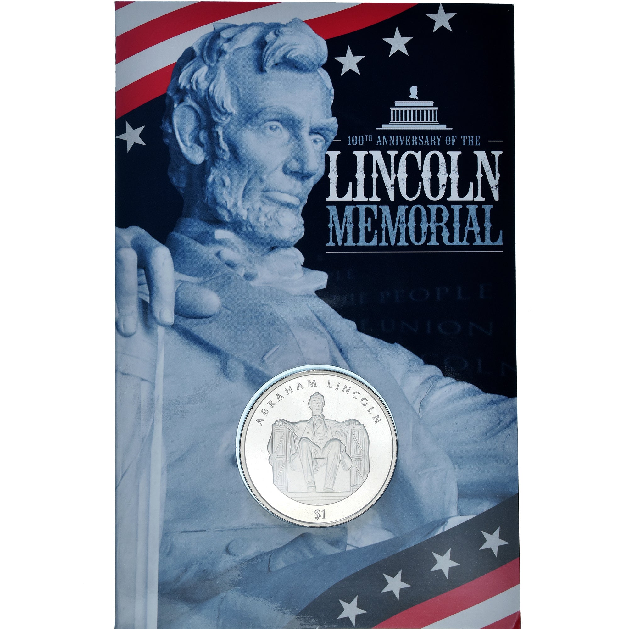 Munten, BRITSE MAAGDENEILANDEN, Dollar, 2022, Pobjoy Mint, Lincoln Memorial.FDC