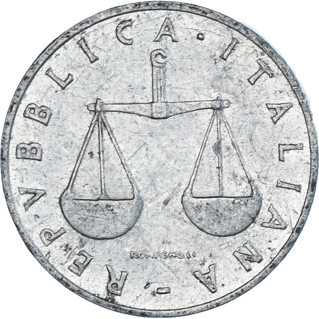 Münze, Italien, Lira, 1955, Rome, SS, Aluminium, KM:91