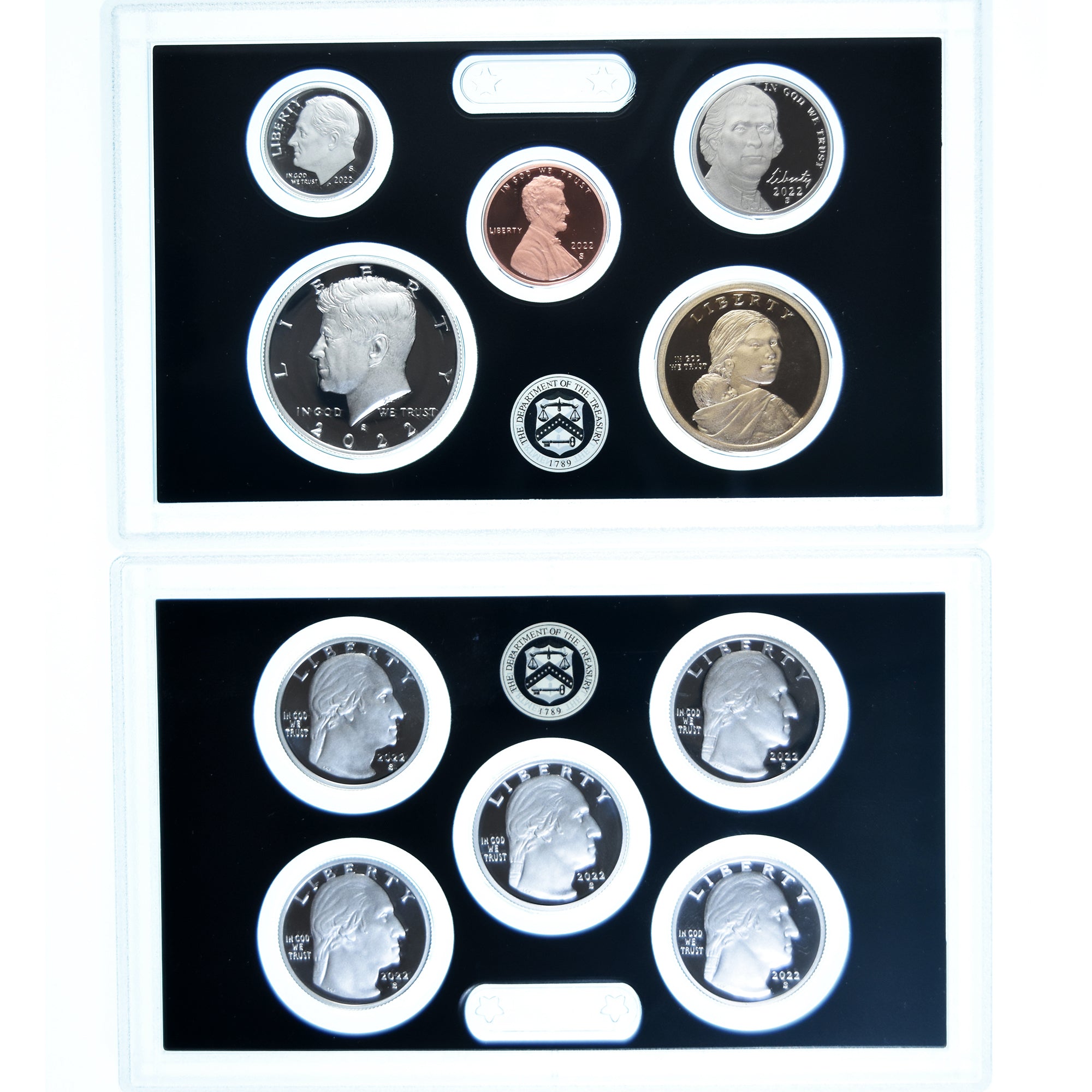 Moneta, USA, Set, 2022, San Francisco, Silver BE Set 2022 SAN FRANCISCO (S)