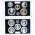 Moneta, USA, Set, 2022, San Francisco, Silver BE Set 2022 SAN FRANCISCO (S)