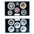 Moneta, USA, Set, 2022, San Francisco, Silver BE Set 2022 SAN FRANCISCO (S)