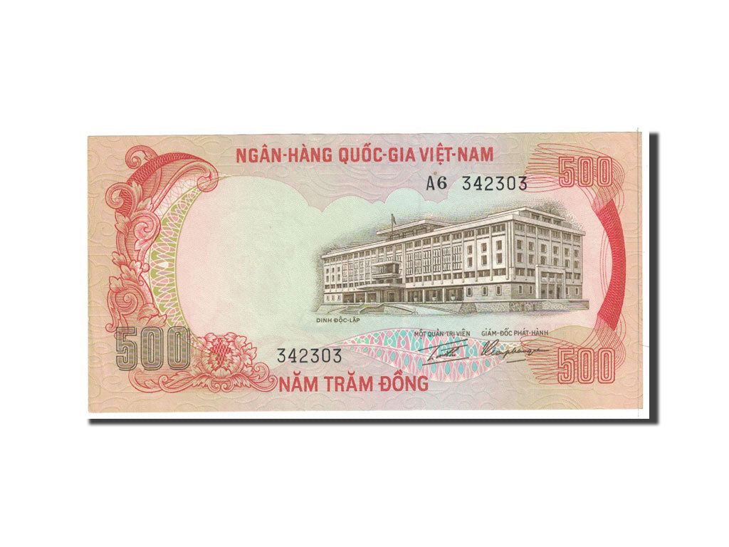 Banknote, South Viet Nam, 500 D<ox>ng, 1972, Undated, KM:33a, UNC(60-62)