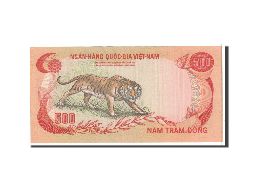 Banknote, South Viet Nam, 500 D<ox>ng, 1972, Undated, KM:33a, UNC(60-62)