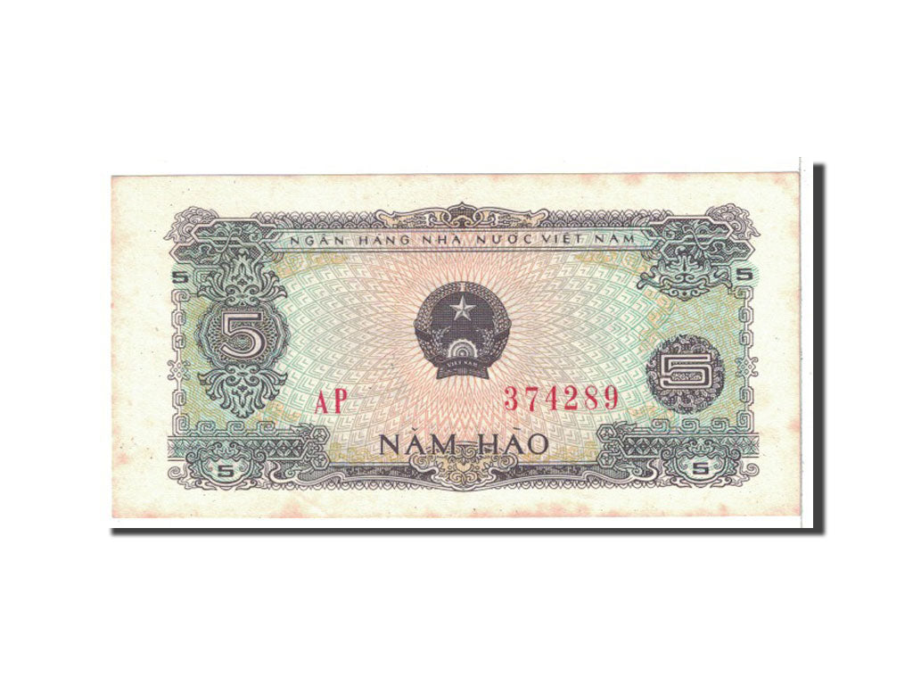 Banknote, Vietnam, 5 Hao, 1976, Undated, KM:79a, UNC(60-62)