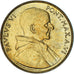 Moneda, CIUDAD DEL VATICANO, Paul VI, 20 Lire, 1968, Roma, SC, Aluminio -